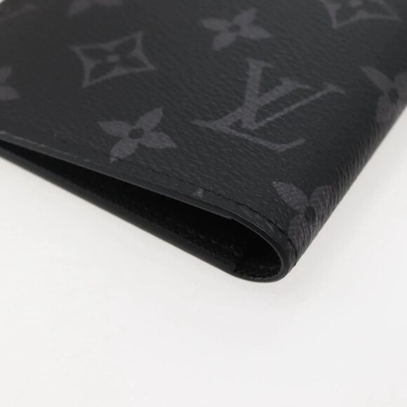 LOUIS VUITTON Eclipse Couverture Passpole NM Passport Case M64501 Auth 142351M - Picture 7 of 16